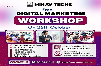 Digital Marketing Workshop Chennai